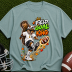Field Goal King T-Shirt — Squirrel Kicker Football Graphic Tee