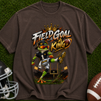 Field Goal King T-Shirt — Football Kicker Graphic Tee