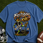 Field Goal King T-Shirt — Football Kicker Graphic Tee