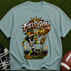 Field Goal King T-Shirt — Football Kicker Graphic Tee