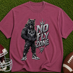 No Fly Zone Wolf Graphic T-Shirt