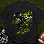 T‑Shirt — 'Locked Down' Panther Football Graphic Tee
