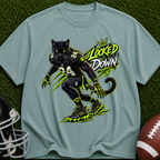 T‑Shirt — 'Locked Down' Panther Football Graphic Tee