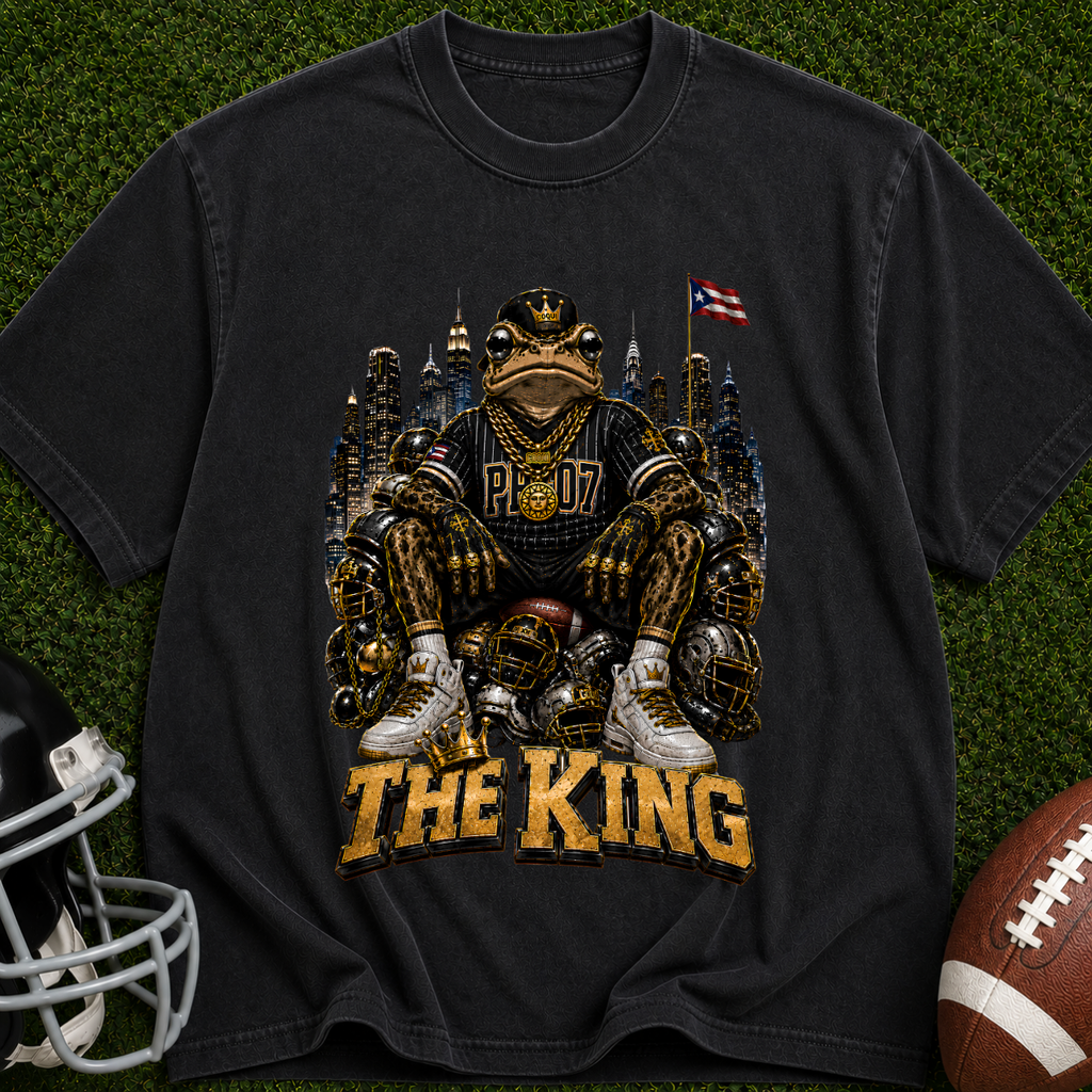 The King Graphic T-Shirt — Retro Throne Tee