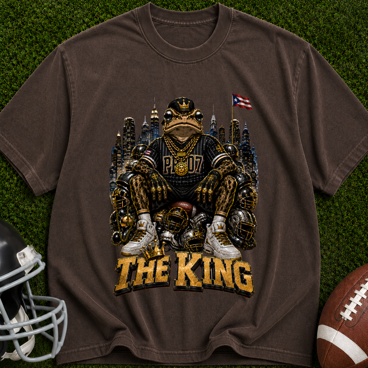 The King Graphic T-Shirt — Retro Throne Tee