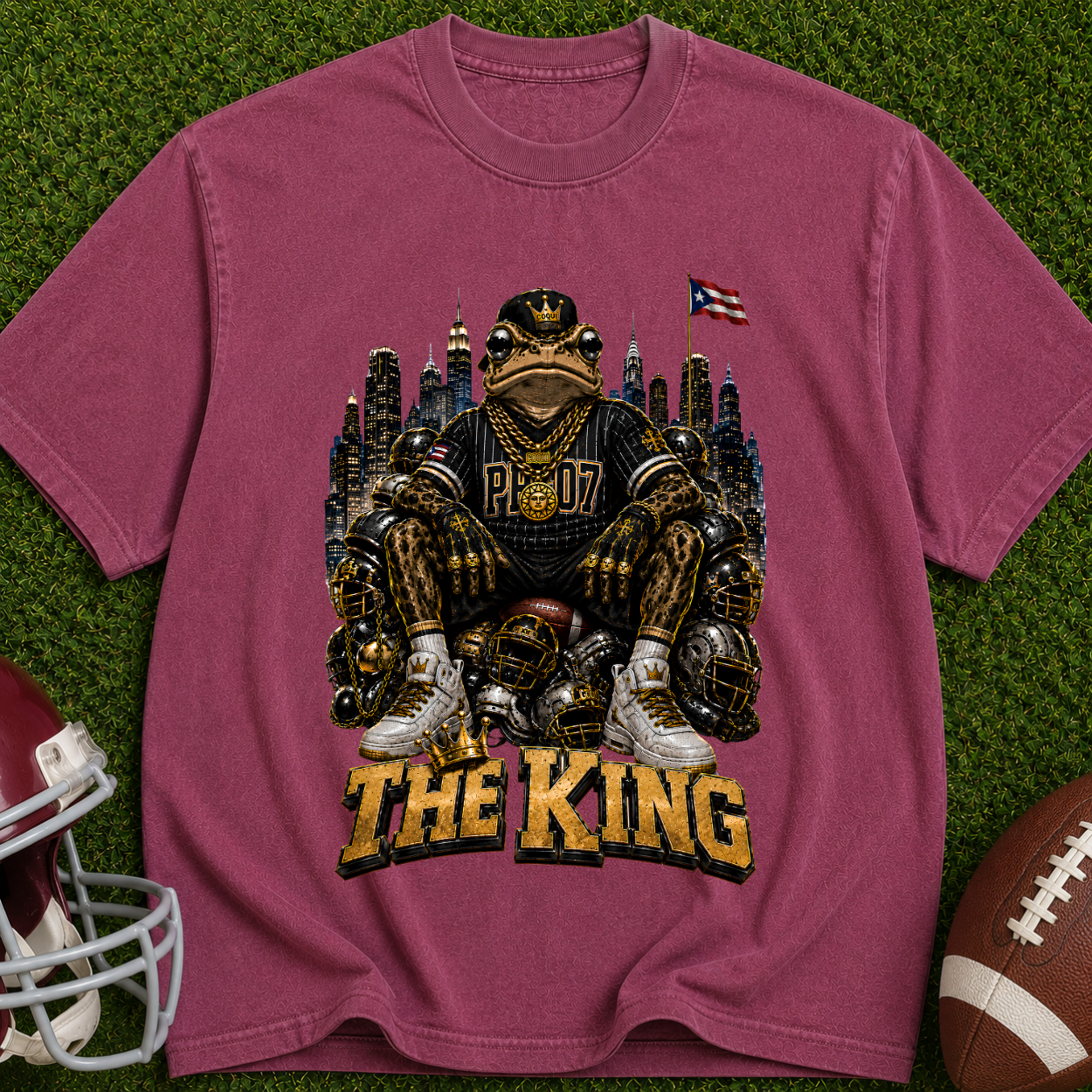 The King Graphic T-Shirt — Retro Throne Tee