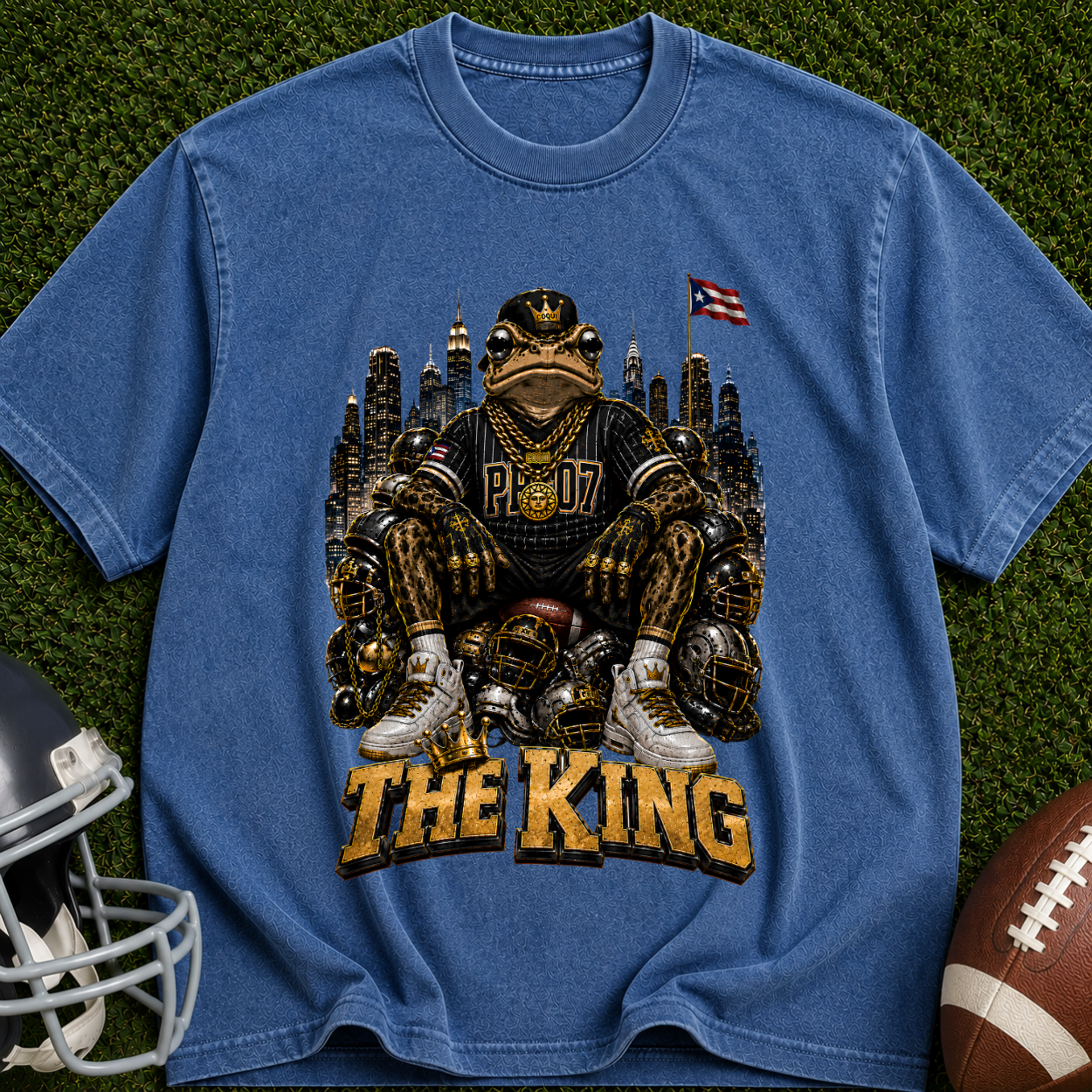 The King Graphic T-Shirt — Retro Throne Tee