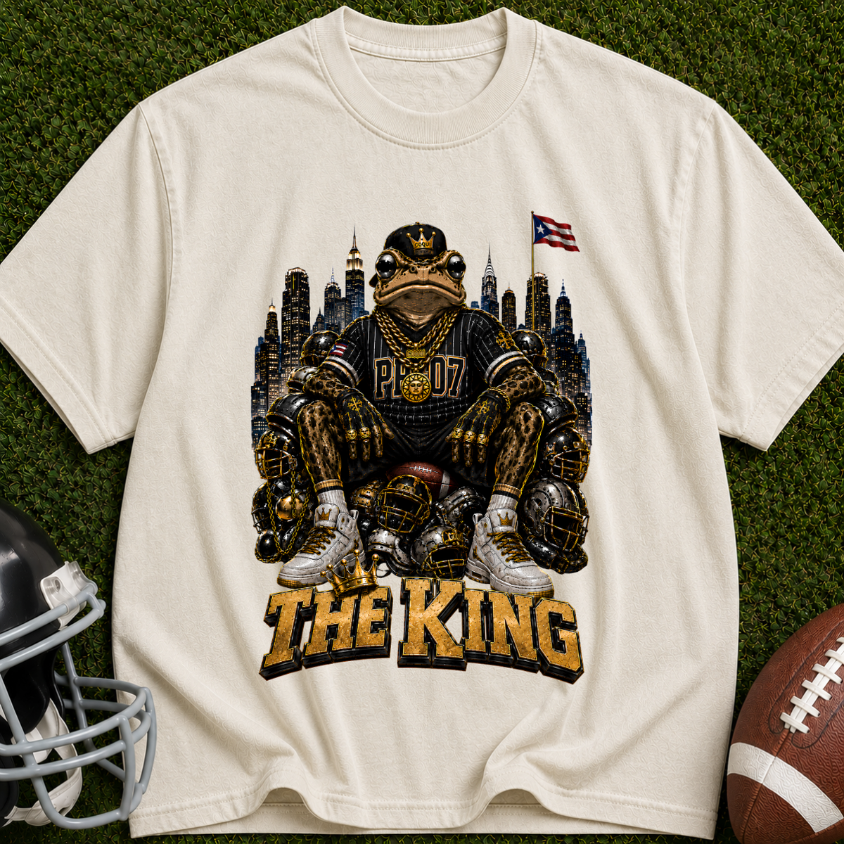 The King Graphic T-Shirt — Retro Throne Tee