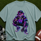 Neon Frog Streetwear T-Shirt — 'Cool' Retro Vaporwave Graphic