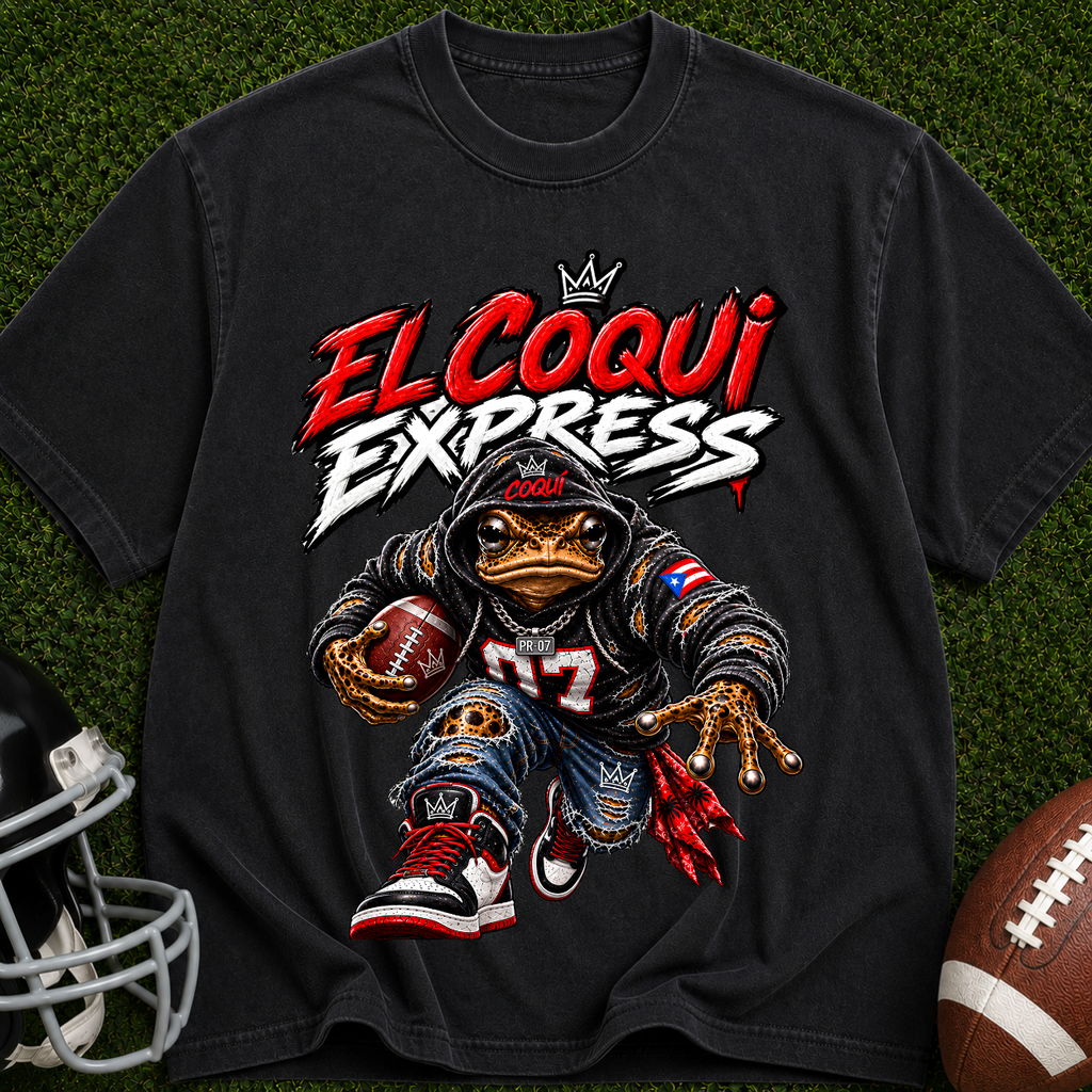 El Coqui Express Graphic T-Shirt