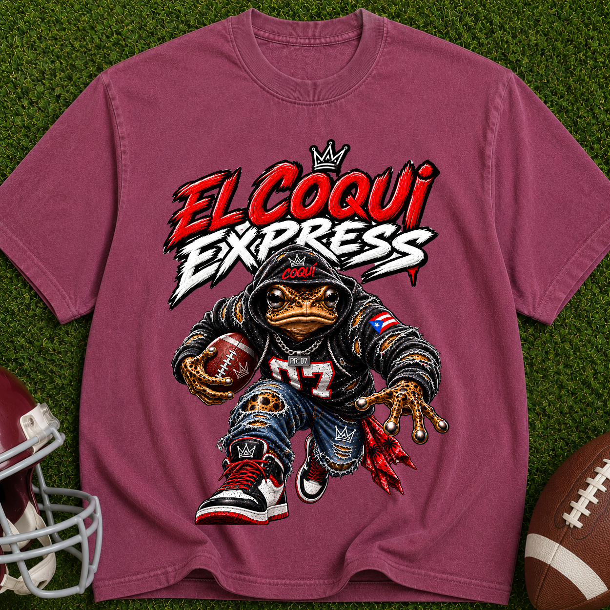 El Coqui Express Graphic T-Shirt
