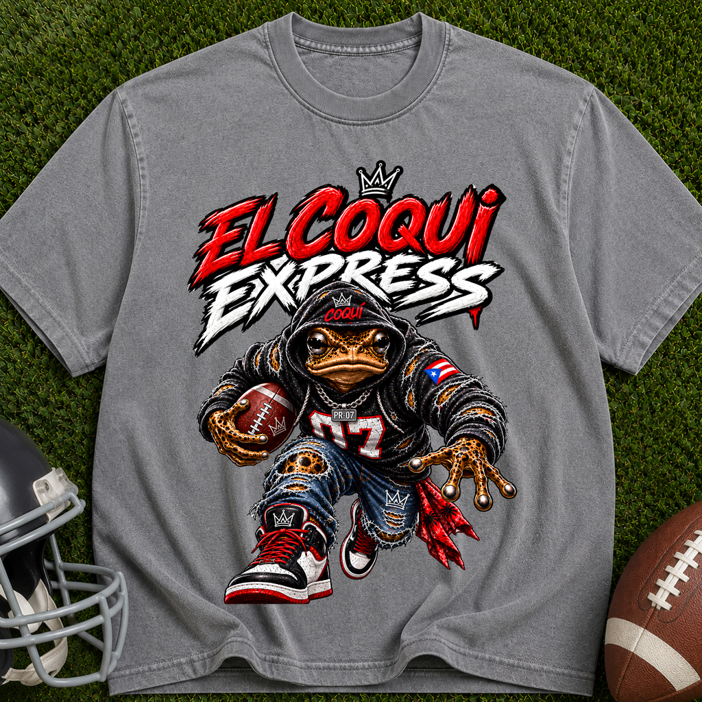 El Coqui Express Graphic T-Shirt