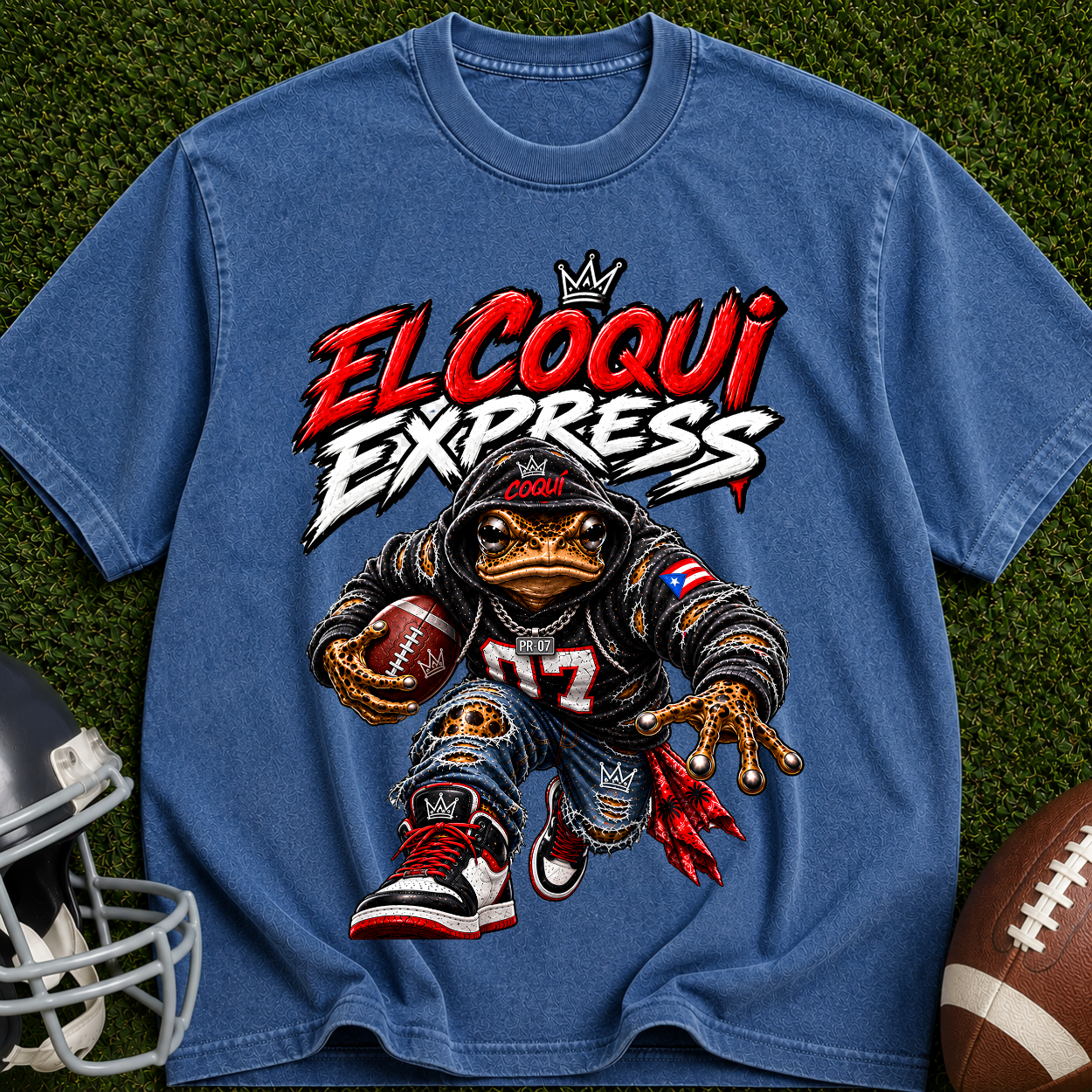 El Coqui Express Graphic T-Shirt