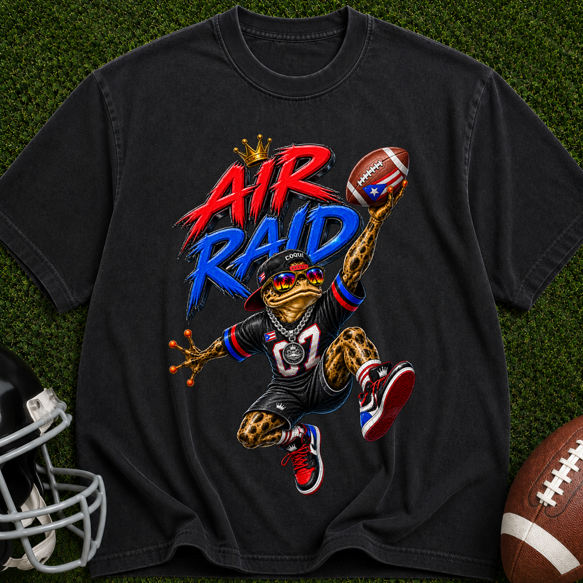 Air Raid Football T-Shirt