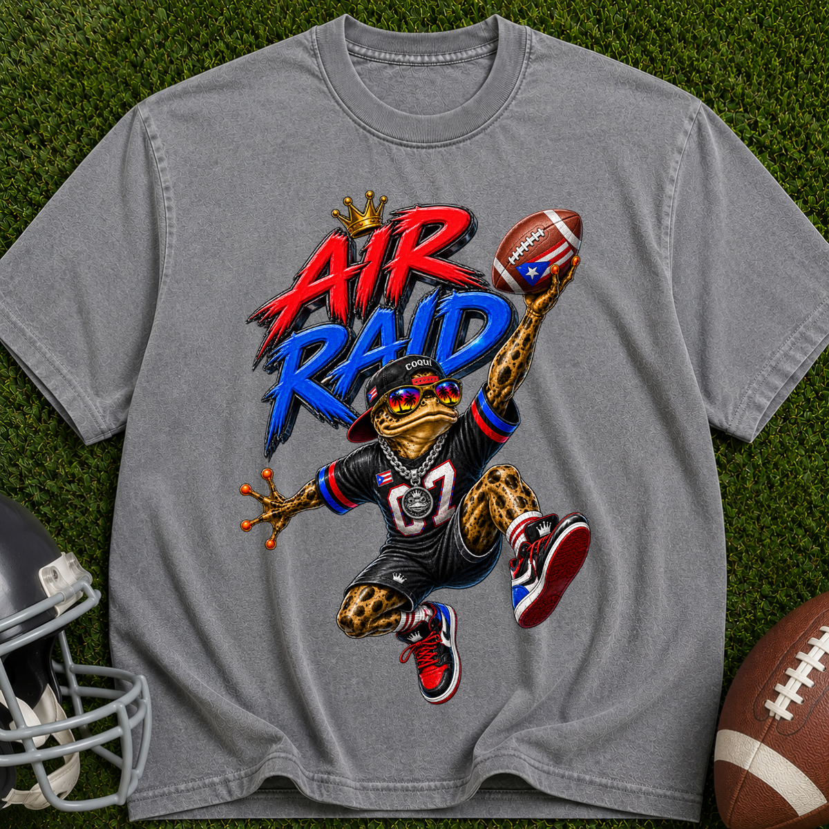 Air Raid Football T-Shirt
