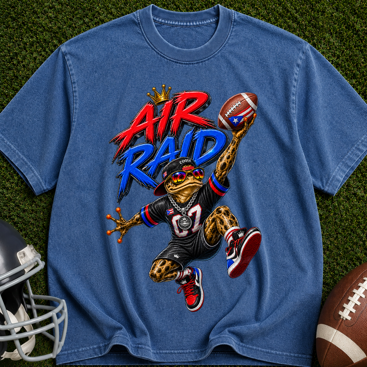 Air Raid Football T-Shirt