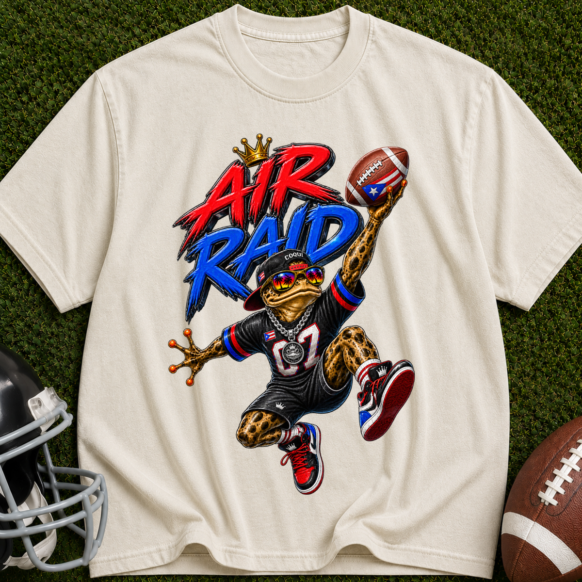 Air Raid Football T-Shirt