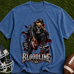 Bloodline Graphic T-Shirt — Gothic Crow Skull Design