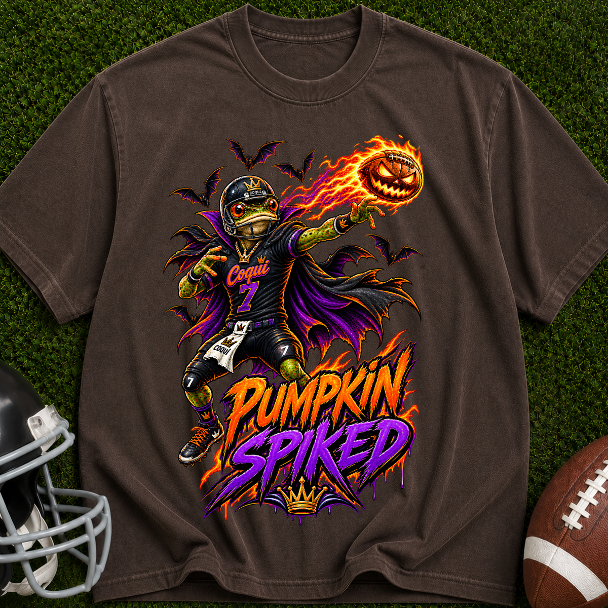 Pumpkin Spiked Halloween Tee