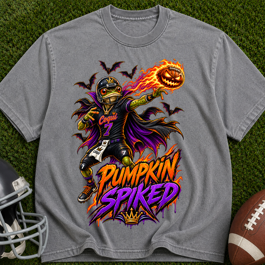 Pumpkin Spiked Halloween Tee