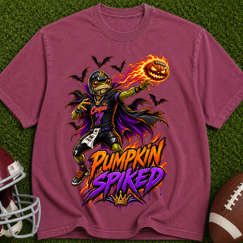 Pumpkin Spiked Halloween Tee