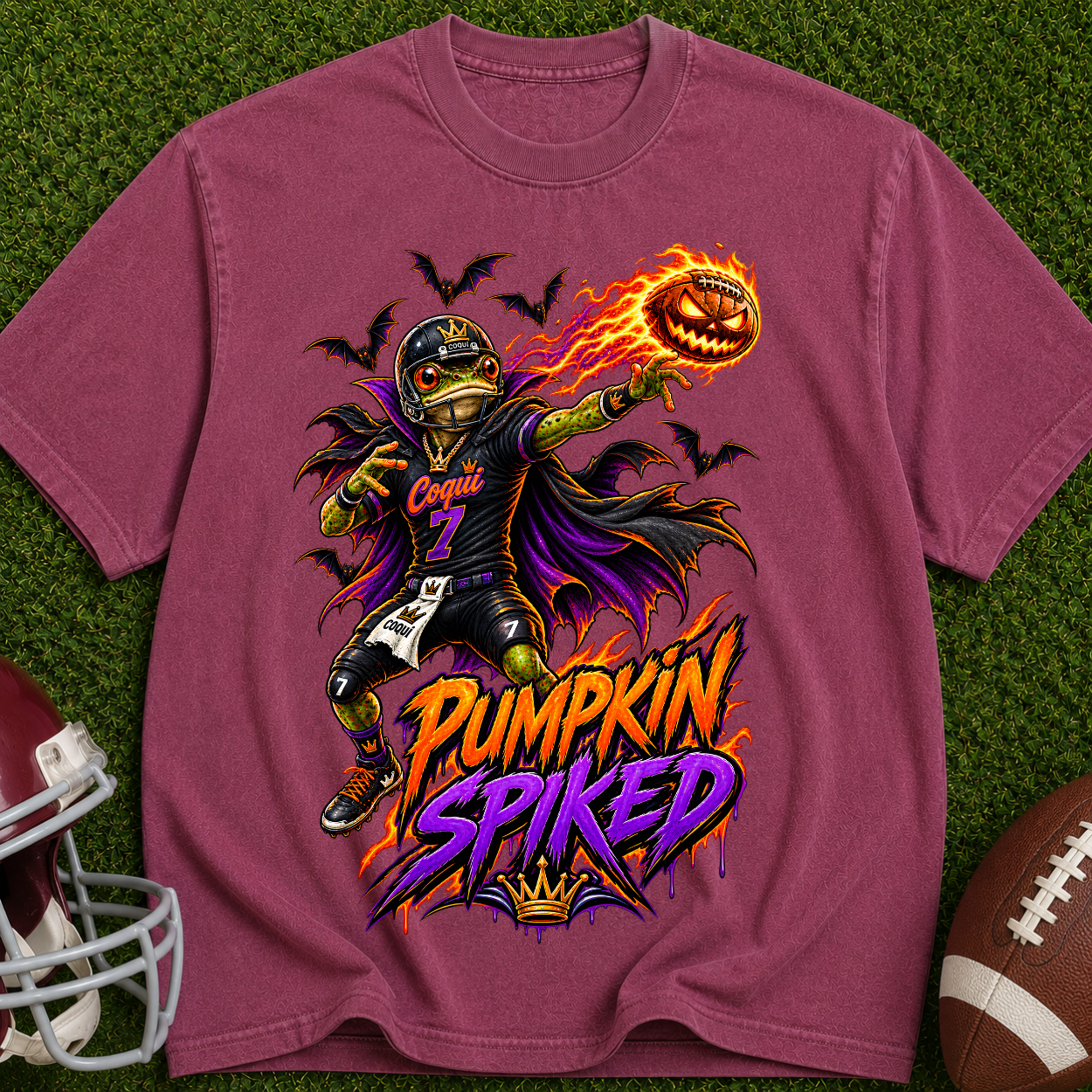 Pumpkin Spiked Halloween Tee