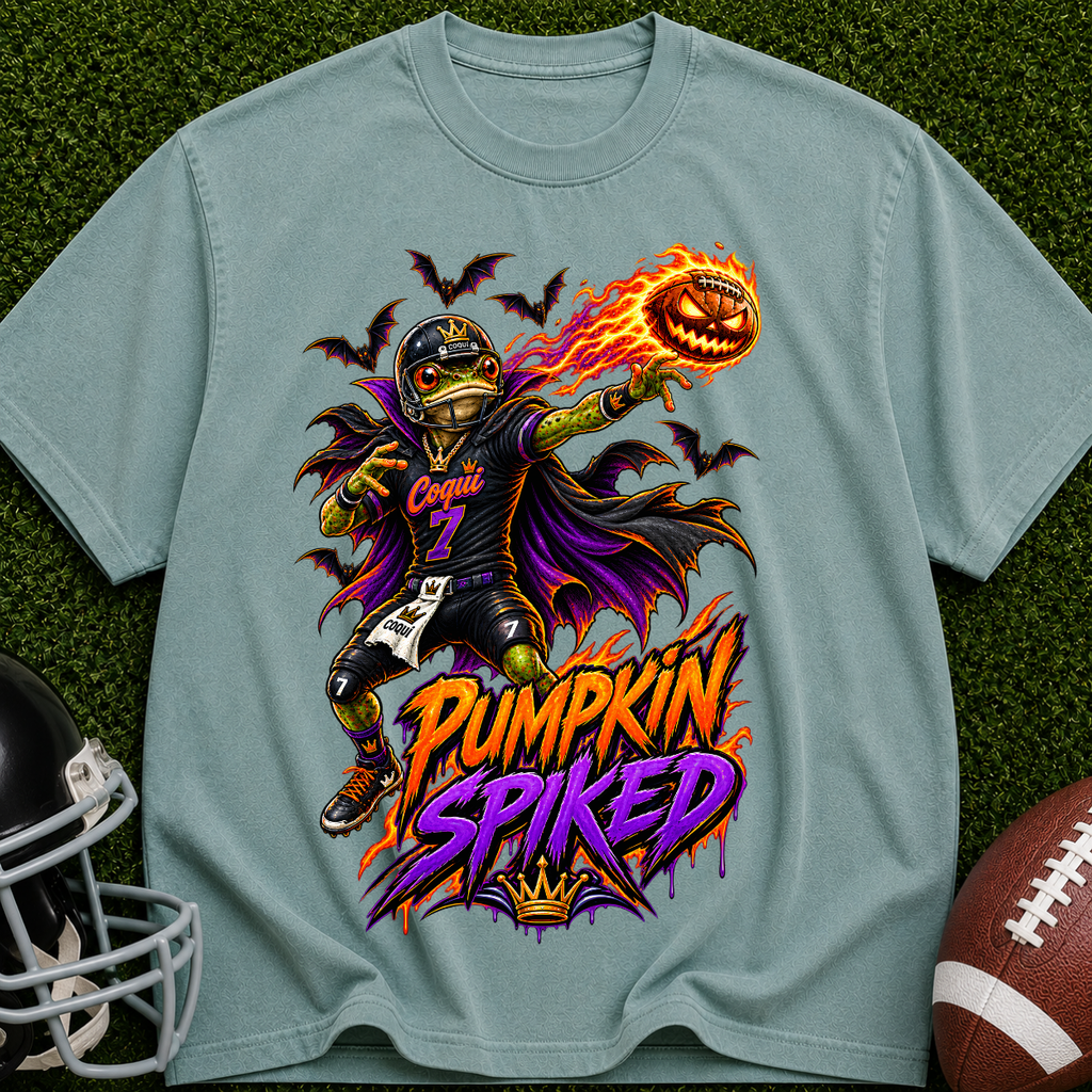 Pumpkin Spiked Halloween Tee