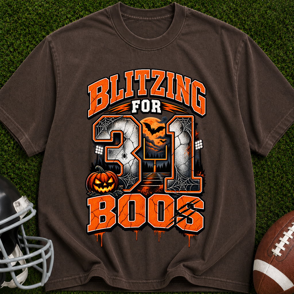 Blitzing for 31 Boos Halloween T-Shirt