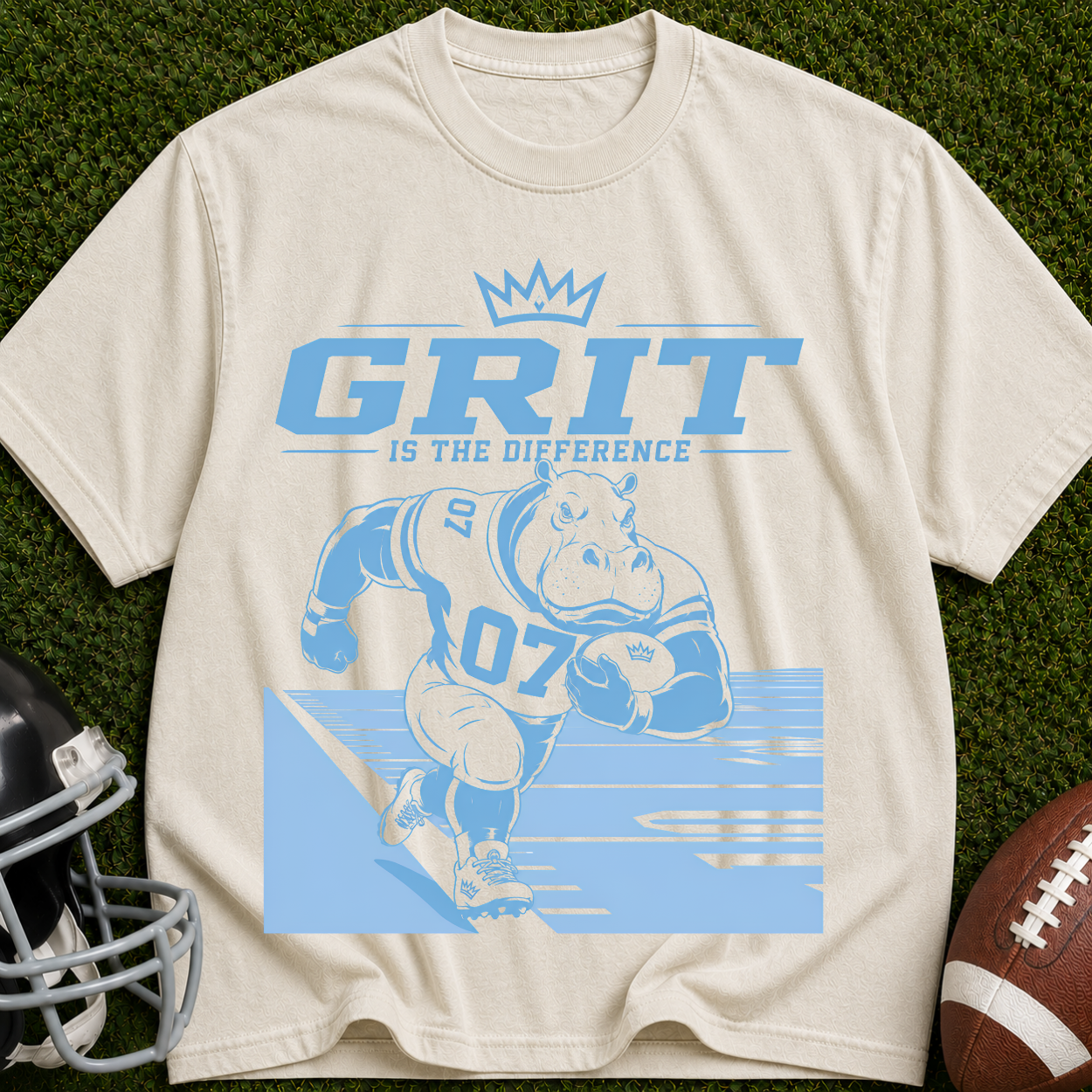 Grit Is the Difference Vintage Hockey T‑Shirt