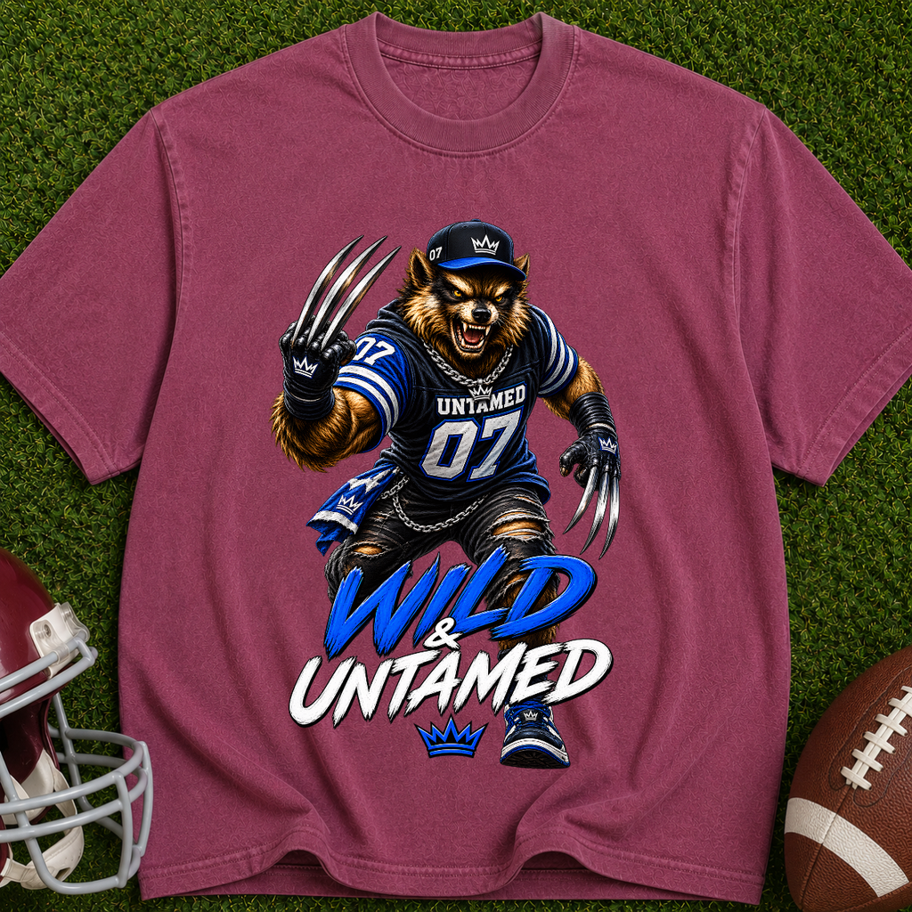 Wild Untamed Bear Graphic T-Shirt — Athletic Streetwear Fan Tee