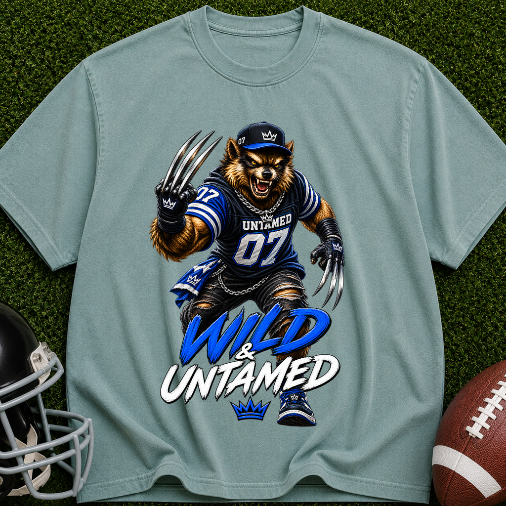 Wild Untamed Bear Graphic T-Shirt — Athletic Streetwear Fan Tee