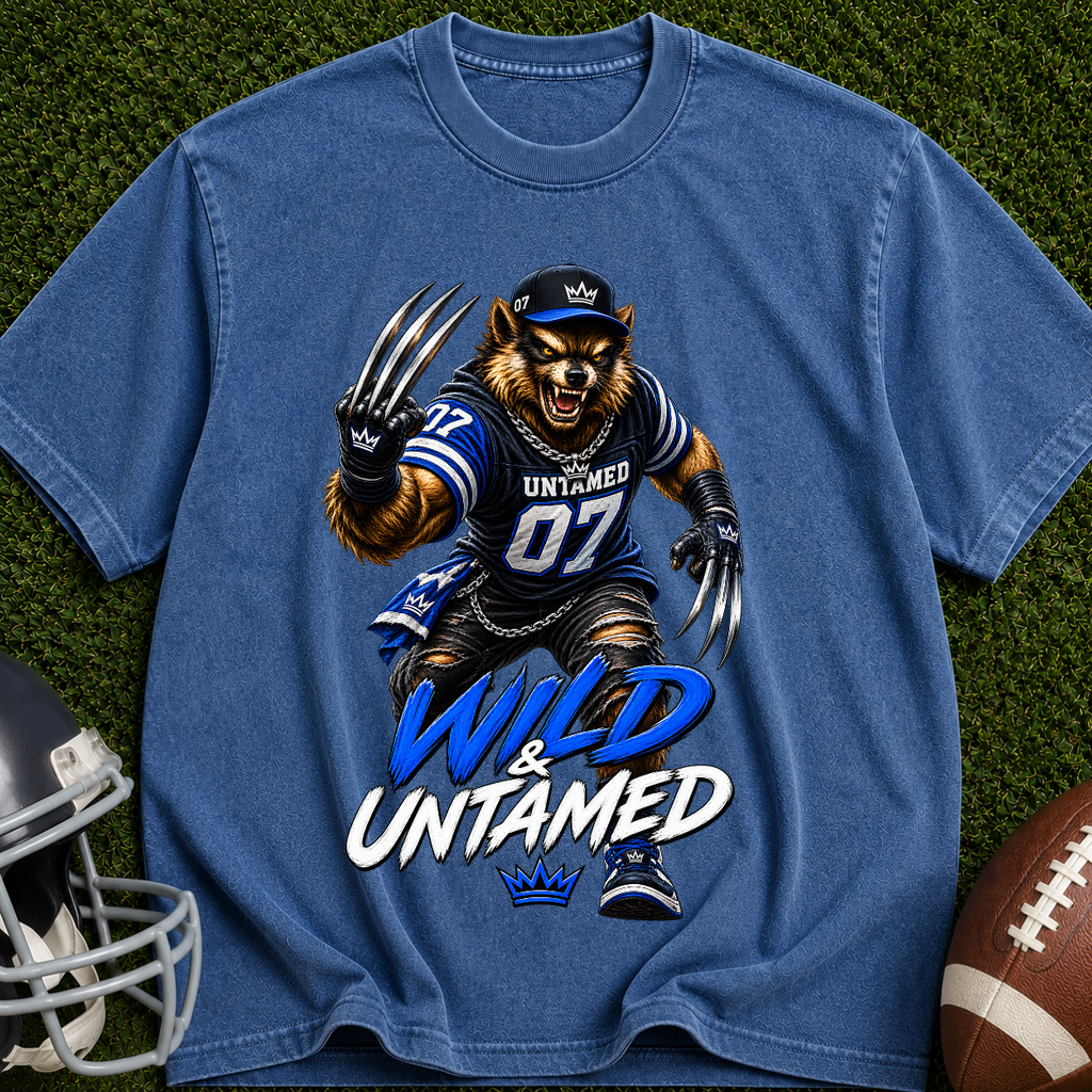 Wild Untamed Bear Graphic T-Shirt — Athletic Streetwear Fan Tee