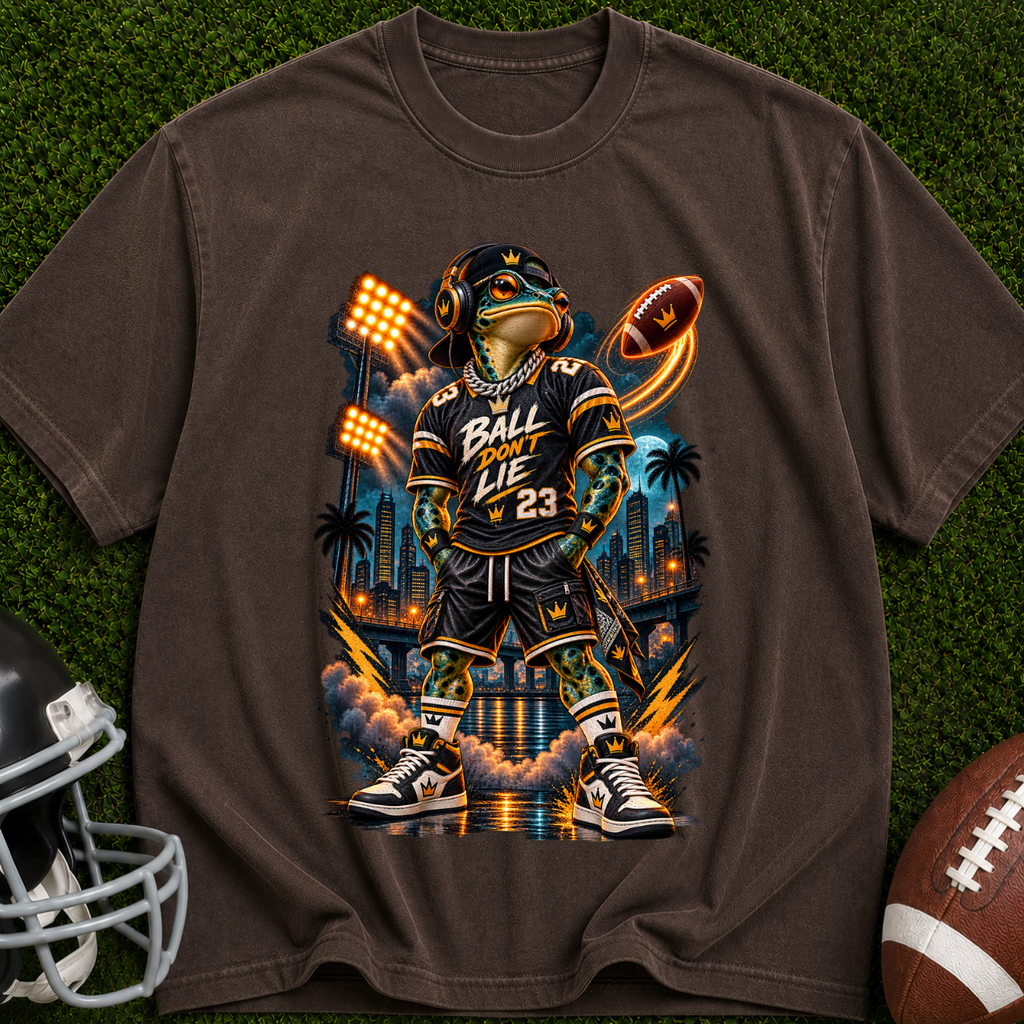 Basketball Graphic T-Shirt — "Ball Till I Die" Retro Streetwear