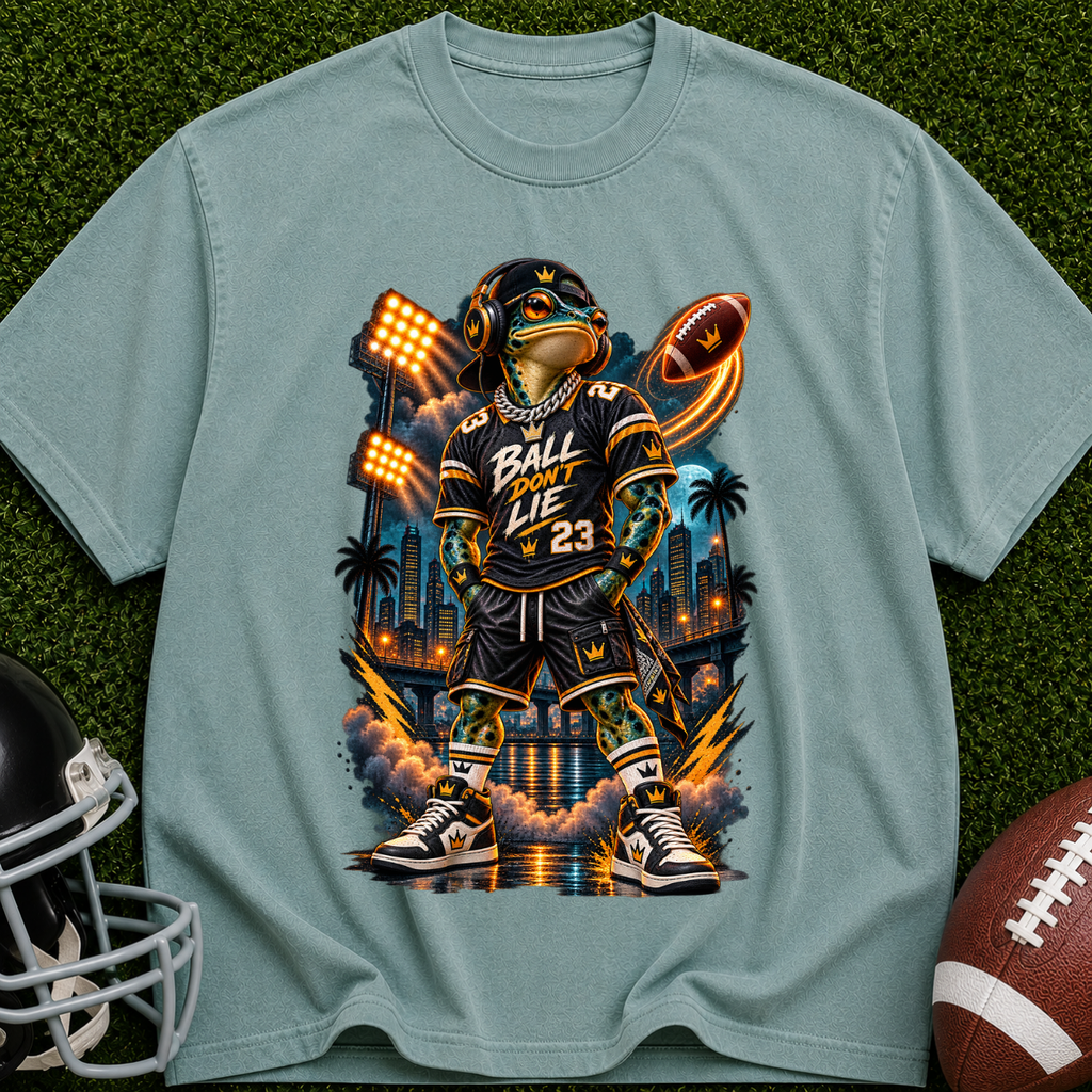 Basketball Graphic T-Shirt — "Ball Till I Die" Retro Streetwear