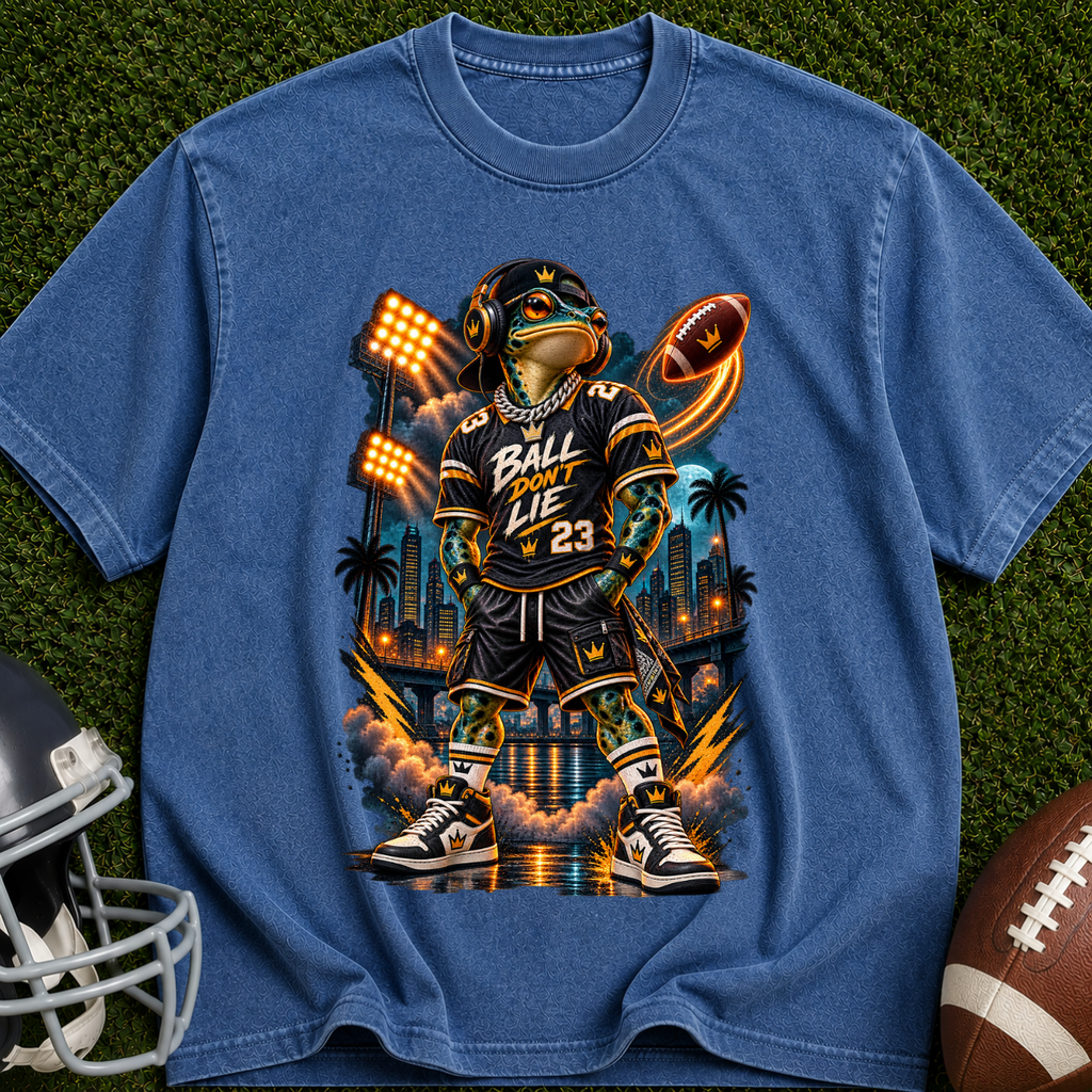 Basketball Graphic T-Shirt — "Ball Till I Die" Retro Streetwear