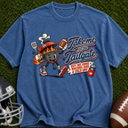 Tailgate Grill Mascot T-Shirt — "Take Me to the Tailgate" Vintage Football BBQ Tee