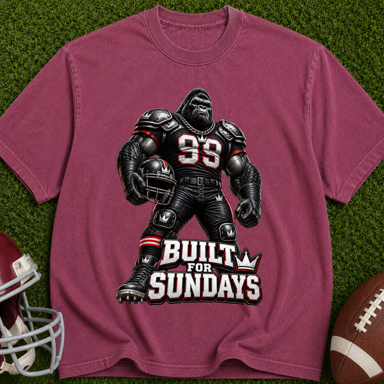 Built for Sundays Football T-Shirt