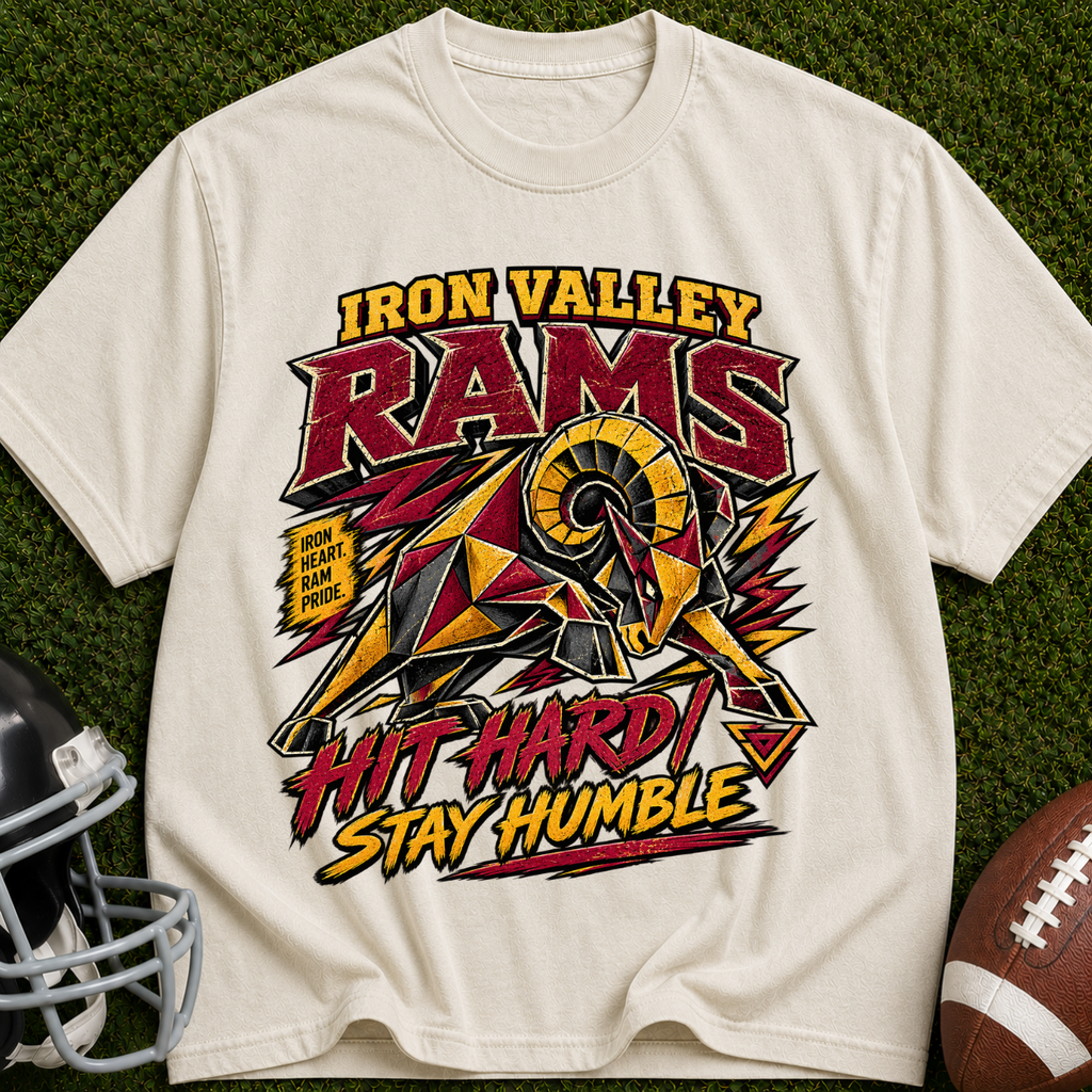 Iron Valley Rams 'Hit Hard Stay Humble' T-Shirt