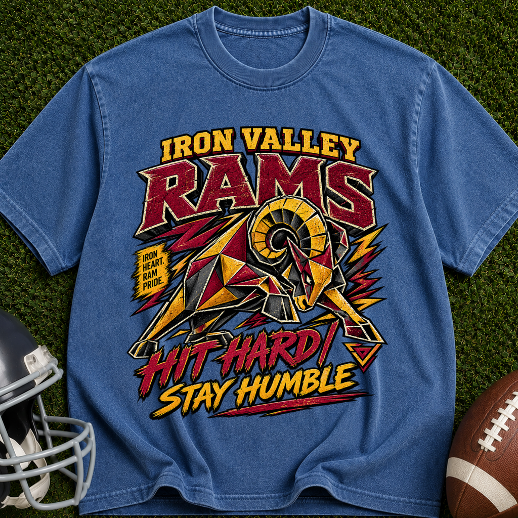 Iron Valley Rams 'Hit Hard Stay Humble' T-Shirt